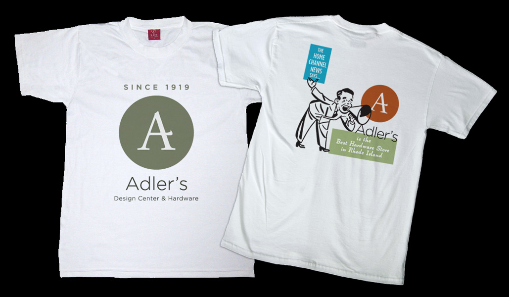 Adler's T-shirt