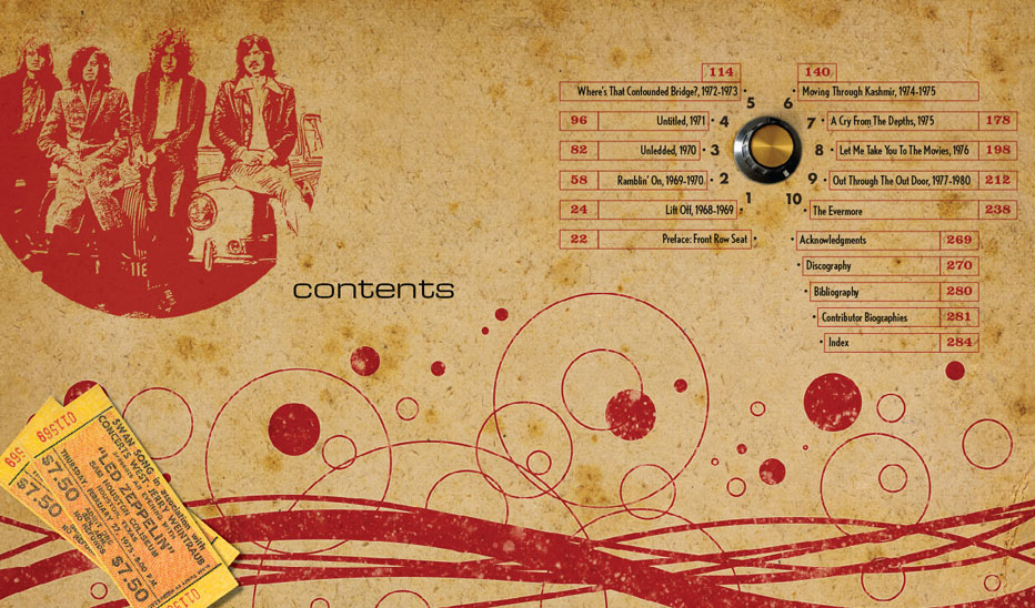 Led Zeppelin Table of Contents